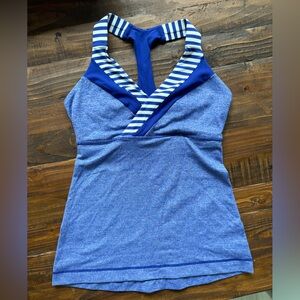 Lululemon deep V crossover tank